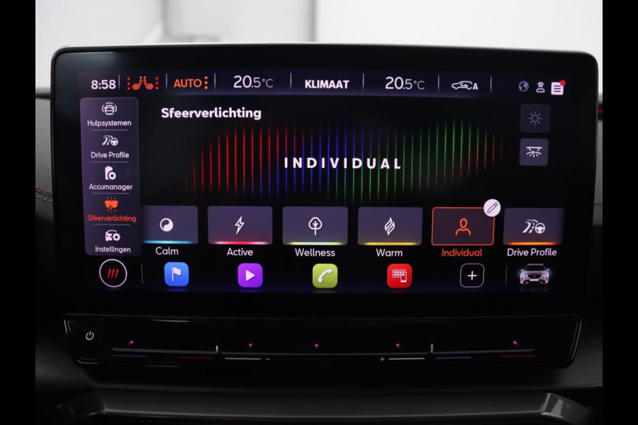 CUPRA Formentor 1.4 e-Hybrid VZ | 245pk | Stoelverwarming | Carplay | Camera | Adaptive cruise | Navigatie | Keyless | Memory | Sfeerverlichting | Full LED | 19'' | PHEV | Plug In