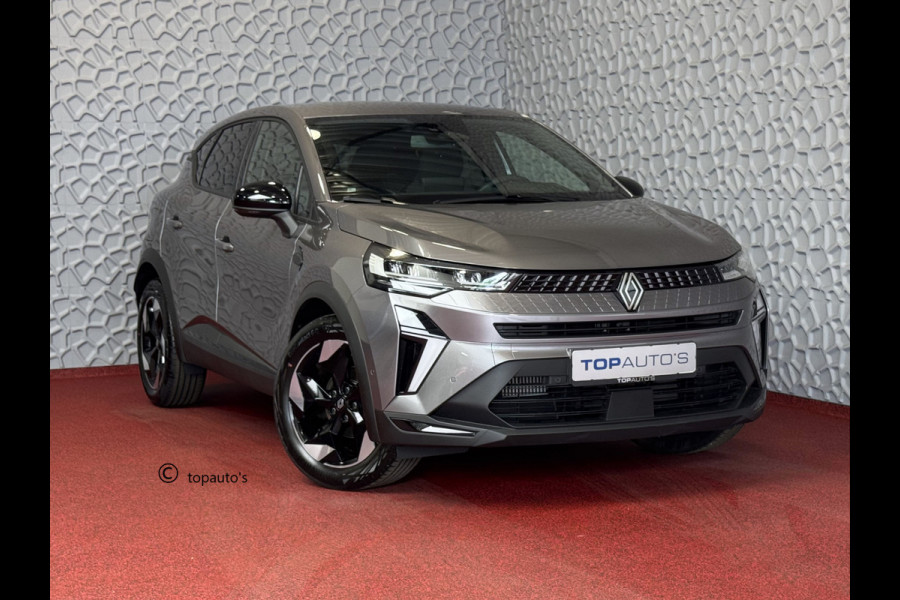Renault Captur 1.3 MILD HYBRID 160 TECHNO CAMERA 18''LMV STOEL/STUUR .VERW PURE VISION LED 10'' R-LINK NAVI 2025 EDC-automaat (Efficiënt Dual Clutch) 7 Versnellingen 1200KG Trekgewicht