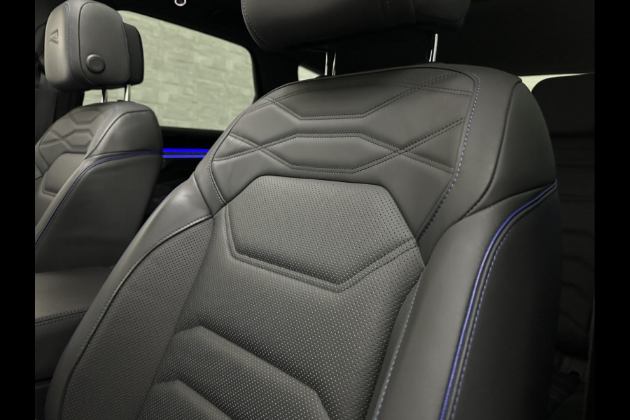 Volkswagen Touareg R 3.0 TSI 462PK E-Hybrid | Luchtvering | Puglia Leder | Panorama | ACC | Trekhaak | 22'' | Stoelventilatie | Nachtzicht | Head-Up | Standkachel | Ergo-Comfort | Sfeerverlichting | 4-Zone Clima | Stuurverwarming | Black-Optic | Dodehoek | Lane-Assist | Carplay | Draadloos Laden | BOVAG Garantie |