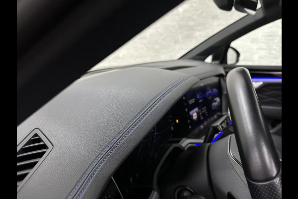 Volkswagen Touareg R 3.0 TSI 462PK E-Hybrid | Luchtvering | Puglia Leder | Panorama | ACC | Trekhaak | 22'' | Stoelventilatie | Nachtzicht | Head-Up | Standkachel | Ergo-Comfort | Sfeerverlichting | 4-Zone Clima | Stuurverwarming | Black-Optic | Dodehoek | Lane-Assist | Carplay | Draadloos Laden | BOVAG Garantie |