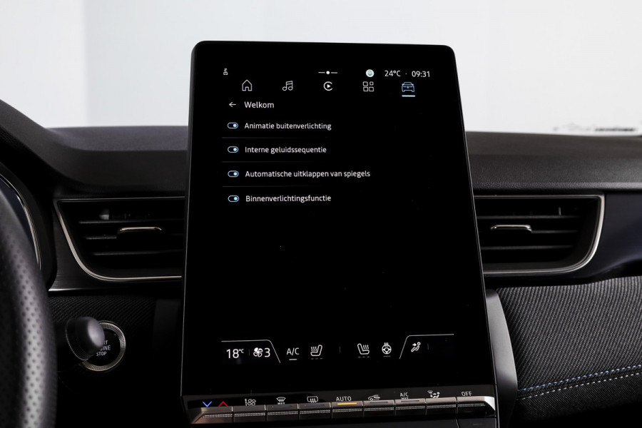 Renault Captur 1.3 mild hybrid 160 esprit Alpine | S/K-Panodak | Dig. Cockpit | Adapt. Cruise | Stoel-+Stuurverw. | PDC | Camera | NAV + App. Connect | ECC | LM 19" | 3805