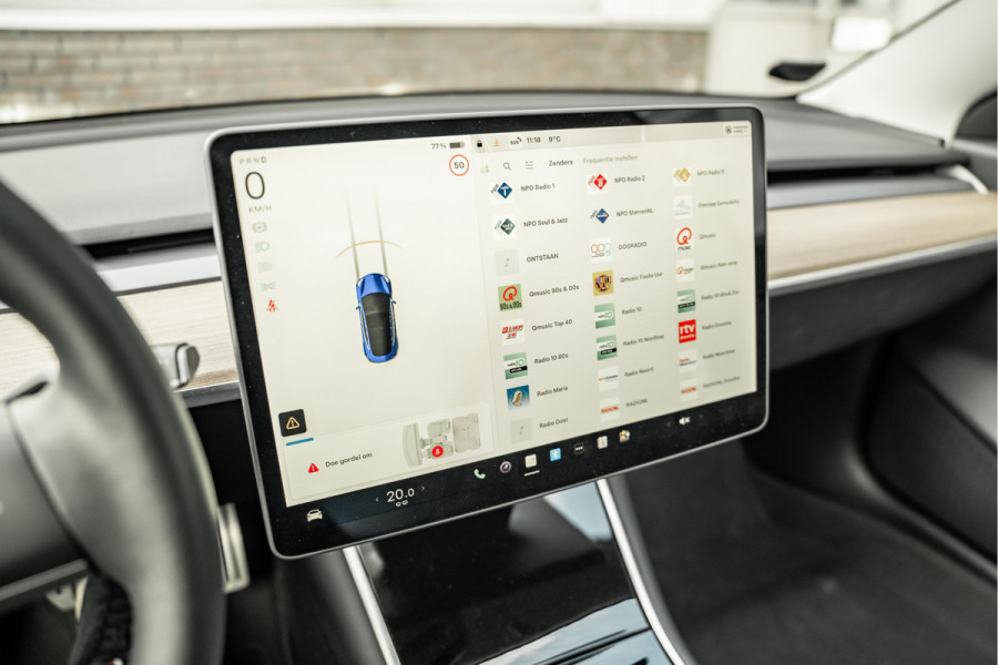 Tesla Model 3 Performance AWD 75 kWh Tijdelijke Black friday deal, nu van 29750.- voor 28750.-