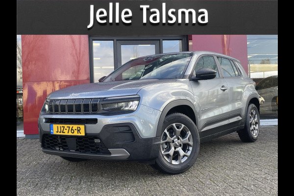 Jeep Avenger 1.2 Longitude | parkeersensoren rijdende auto niet altijd aanwezig