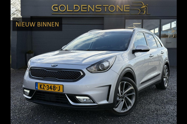 Kia Niro 1.6 GDi Hybrid SportsLine 2e Eigenaar,Camera,Navi,Leder,Clima,Cruise,Stoelverw.Stuurverw.Stoelventilatie,Pdc,Lm velgen,N.A.P,Nieuwe Apk bij Aflevering