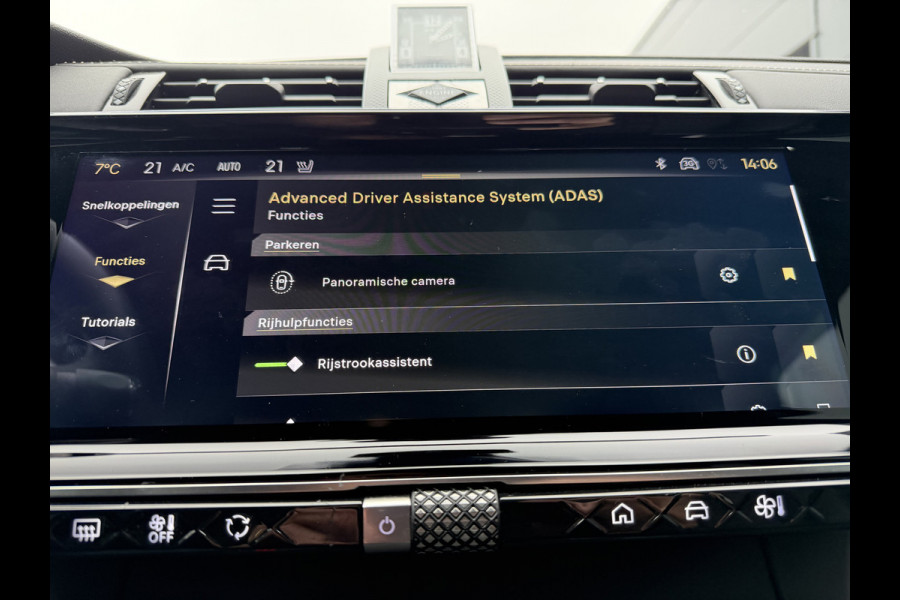 DS DS 7 225pk E-Tense Etoile (Elektrisch Schuifdak - Trekhaak - NightVision - Focal Electra - Leder incl verwarming/koeling/massage/gehe