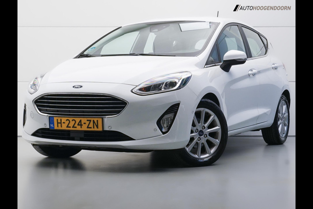 Ford Fiesta 1.0 EcoBoost Titanium sportive (APPLE CARPLAY,LED,DODEHOEK,STUUR-STOELVERWARMING,ADAPTIVE CRUISE,CAMERA,TOPCONDITIE)