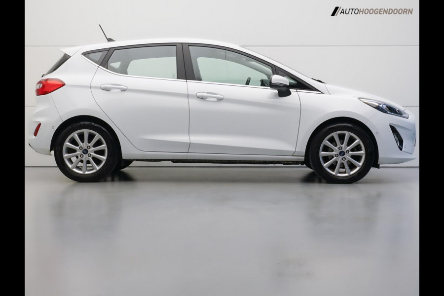 Ford Fiesta 1.0 EcoBoost Titanium sportive (APPLE CARPLAY,LED,DODEHOEK,STUUR-STOELVERWARMING,ADAPTIVE CRUISE,CAMERA,TOPCONDITIE)