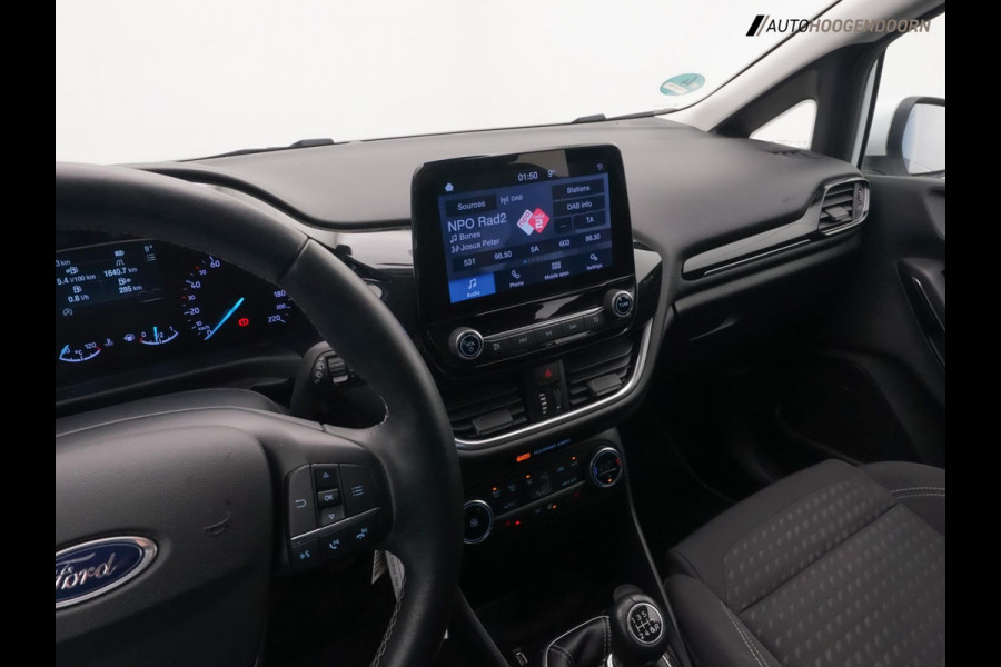 Ford Fiesta 1.0 EcoBoost Titanium sportive (APPLE CARPLAY,LED,DODEHOEK,STUUR-STOELVERWARMING,ADAPTIVE CRUISE,CAMERA,TOPCONDITIE)