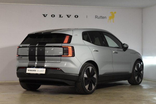 Volvo EX30 272PK Ext. Range Core / Adaptieve Cruise Control/ Climate Pack / Extra getint glas / Dodehoek Detectie / Parkeersensoren/ Achteruitrijcamera/ Warmtepomp/ Google Services/