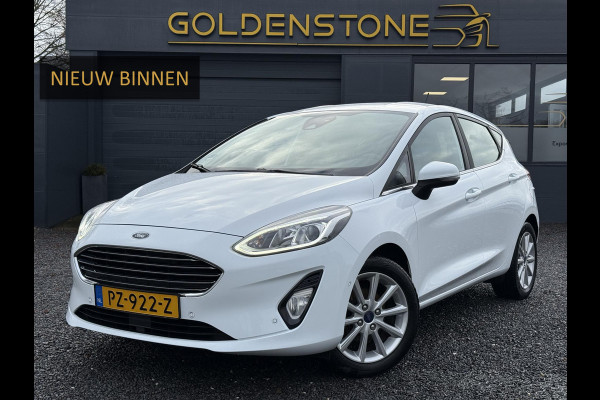 Ford Fiesta 1.0 EcoBoost Titanium 2e Eigenaar,Camera,Navi,Clima,Cruise,6 Bak,Lm velgen,Pdc V+A,N.A.P,102pk,B&O Soundsystem,Weinig km,Zeer Zuinig,Apk tot 11-2026
