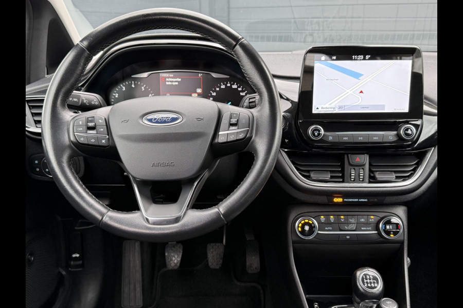 Ford Fiesta 1.0 EcoBoost Titanium 2e Eigenaar,Camera,Navi,Clima,Cruise,6 Bak,Lm velgen,Pdc V+A,N.A.P,102pk,B&O Soundsystem,Weinig km,Zeer Zuinig,Apk tot 11-2026