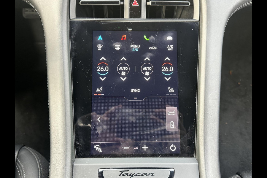 Porsche Taycan Performance 84 kWh BOSE | STUURWIEL+STOELVERWARMING | SPORtCHRONO | ADAPTIVE CRUISE | PORSCHE ONDERHOUDEN |12mnd BOVAG GARANTIE