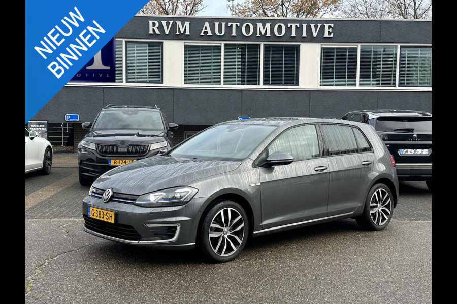 Volkswagen e-Golf E-DITION STOELVERWARMING | KEYLESS ENTRY | DEALER ONDERHOUDEN | RIJKLAARPRIJS