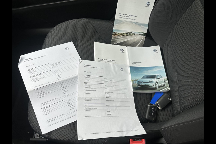 Volkswagen e-Golf E-DITION STOELVERWARMING | KEYLESS ENTRY | DEALER ONDERHOUDEN | RIJKLAARPRIJS