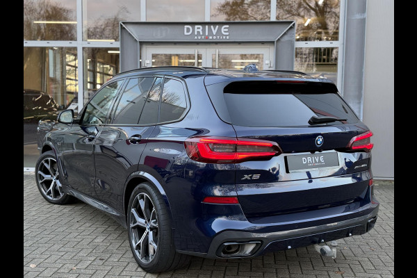 BMW X5 xDrive45e High Ex. M-Sport|Individual|SOH93%|Pano|Laser|CoPilot|21"|HUD|HIFI|Trekhaak|Tansanit