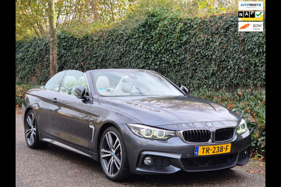 BMW 4 Serie Cabrio 330i M Sport Apple CarPlay 6WB Dig. DASH Elk.Stoelen Line Assist Dodehoek Camera 430i High Executive