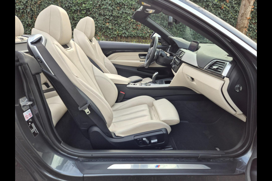 BMW 4 Serie Cabrio 330i M Sport Apple CarPlay 6WB Dig. DASH Elk.Stoelen Line Assist Dodehoek Camera 430i High Executive