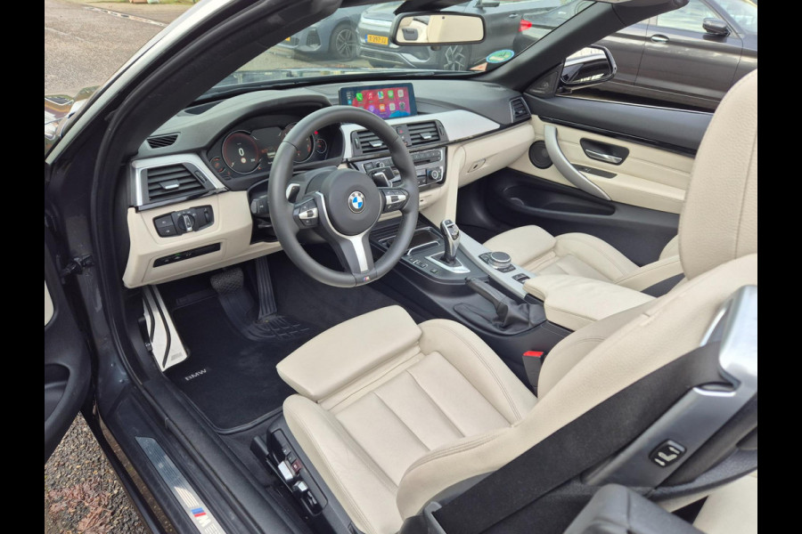 BMW 4 Serie Cabrio 330i M Sport Apple CarPlay 6WB Dig. DASH Elk.Stoelen Line Assist Dodehoek Camera 430i High Executive
