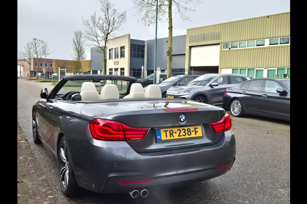 BMW 4 Serie Cabrio 330i M Sport Apple CarPlay 6WB Dig. DASH Elk.Stoelen Line Assist Dodehoek Camera 430i High Executive