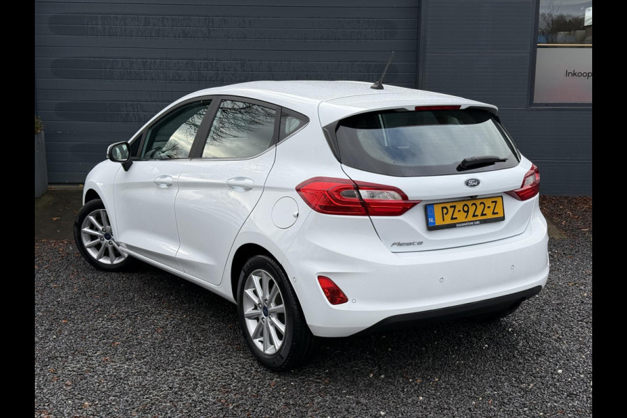 Ford Fiesta 1.0 EcoBoost Titanium 2e Eigenaar,Camera,Navi,Clima,Cruise,6 Bak,Lm velgen,Pdc V+A,N.A.P,102pk,B&O Soundsystem,Weinig km,Zeer Zuinig,Apk tot 11-2026