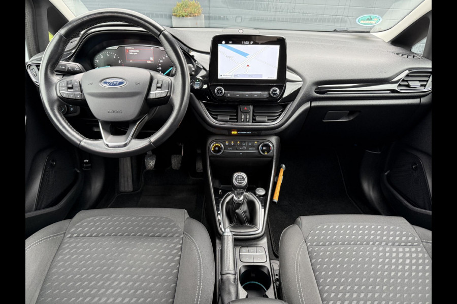 Ford Fiesta 1.0 EcoBoost Titanium 2e Eigenaar,Camera,Navi,Clima,Cruise,6 Bak,Lm velgen,Pdc V+A,N.A.P,102pk,B&O Soundsystem,Weinig km,Zeer Zuinig,Apk tot 11-2026