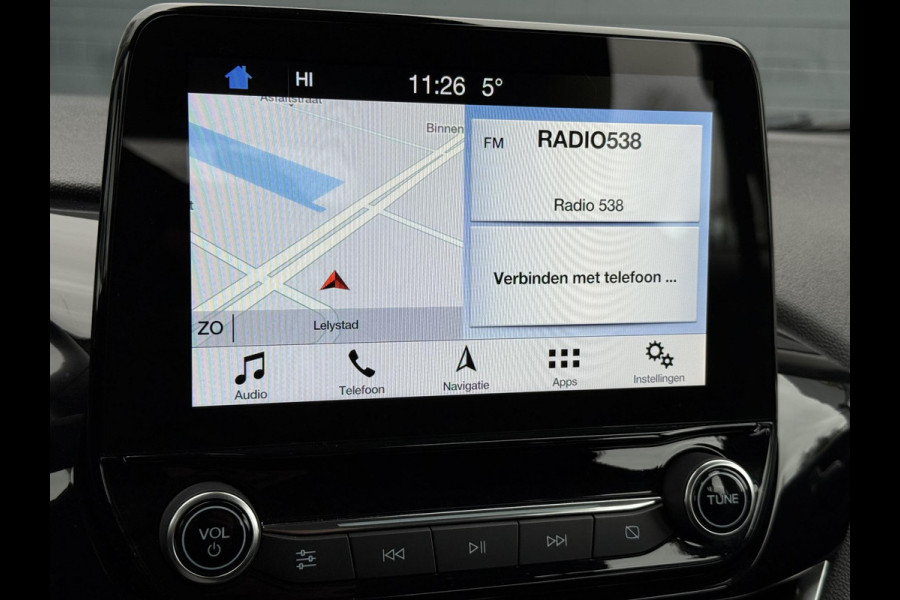 Ford Fiesta 1.0 EcoBoost Titanium 2e Eigenaar,Camera,Navi,Clima,Cruise,6 Bak,Lm velgen,Pdc V+A,N.A.P,102pk,B&O Soundsystem,Weinig km,Zeer Zuinig,Apk tot 11-2026
