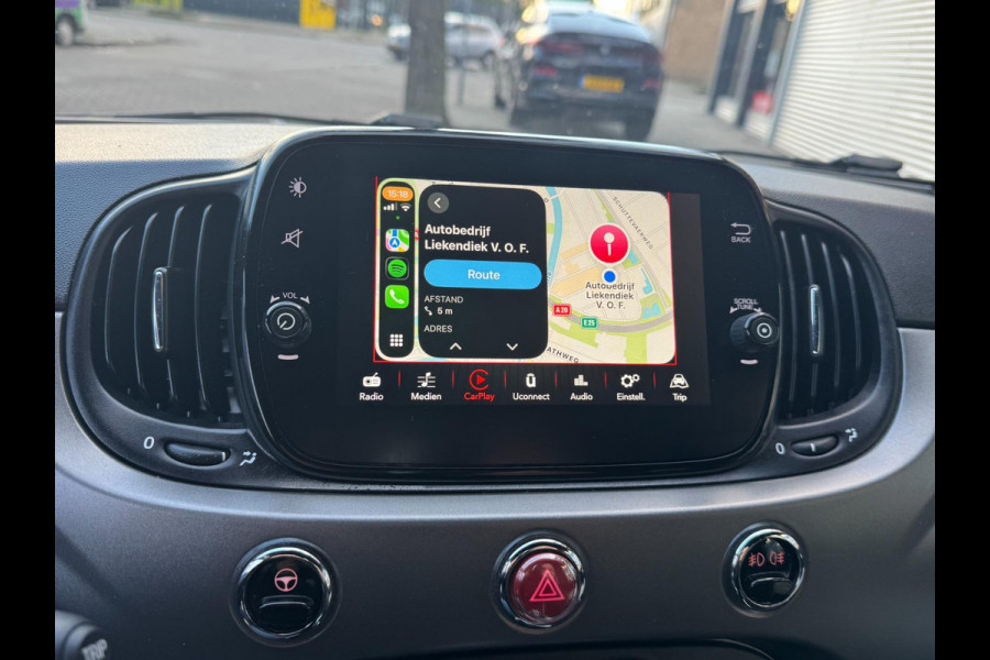 Fiat 500 SPORT 1.2 Fire - Apple Carplay / Navigatie I Airco I Sport & Spoiler pakket I PDC I Xenon I Dealer onderhouden