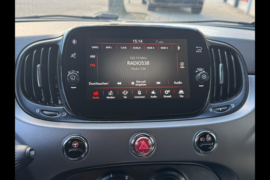 Fiat 500 SPORT 1.2 Fire - Apple Carplay / Navigatie I Airco I Sport & Spoiler pakket I PDC I Xenon I Dealer onderhouden