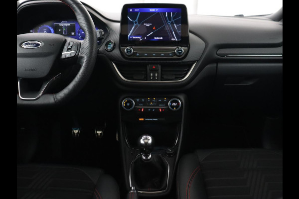 Ford Puma 1.0 EcoBoost Hybrid ST-Line X First Edition | Panoramadak | Stoelverwarming | Camera | Half leder | Carplay | Navigatie | Adaptive cruise | Keyless | Full LED | B&O Sound | Climate control