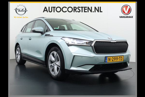 Škoda ENYAQ iV 60 Pano-Dak Camera Trekhaak Navi Ecc Apple Carplay Android Auto Cruise Control Pdc DAB Lmv 19" Keyless Led Connected services SOH 89%  Origineel Nederlandse Auto