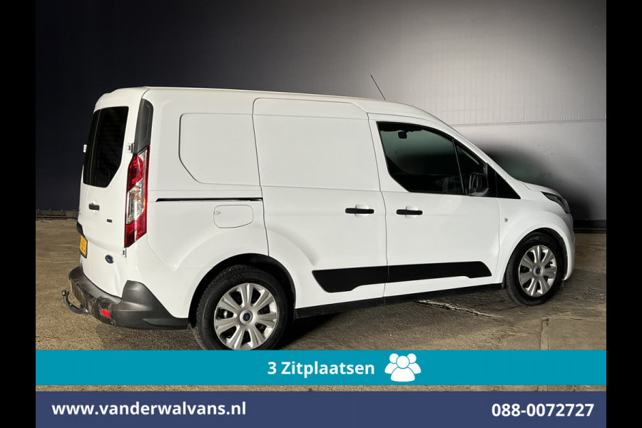 Ford Transit Connect 1.5 EcoBlue 100pk L1H1 Euro6 Airco | 3-Zits | Parkeersensoren | Trekhaak Zijdeur, Verwarmde voorruit, Bijrijdersbank