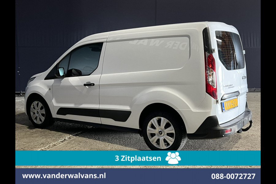 Ford Transit Connect 1.5 EcoBlue 100pk L1H1 Euro6 Airco | 3-Zits | Parkeersensoren | Trekhaak Zijdeur, Verwarmde voorruit, Bijrijdersbank