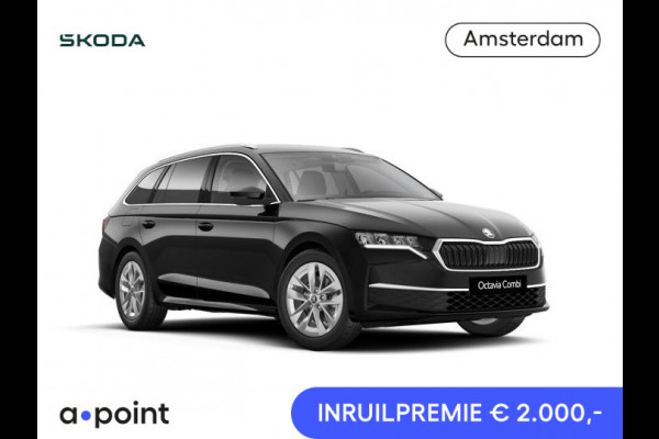 Škoda Octavia Combi Business Edition Plus m-HEV 1.5 TSI 115 pk 7 versn. DSG | Trekhaak wegklapbaar | Winter pakket | Chrome pakket