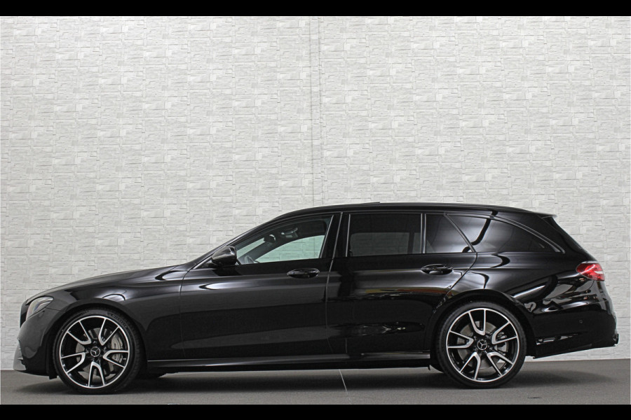Mercedes-Benz E-Klasse Estate 53 AMG 4MATIC | Luchtvering | 360 View | Burmester | Distronic+ | Memory | Multibeam-LED | Bovag Garantie | Widescreen | Panorama | Leder | Trekhaak | Sfeerverlichting | Night-Pakket | 20'' | Carplay | Stoelverwarming |