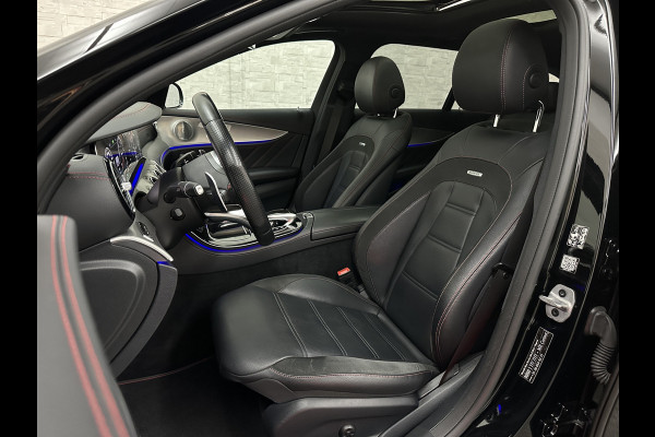 Mercedes-Benz E-Klasse Estate 53 AMG 4MATIC | Luchtvering | 360 View | Burmester | Distronic+ | Memory | Multibeam-LED | Bovag Garantie | Widescreen | Panorama | Leder | Trekhaak | Sfeerverlichting | Night-Pakket | 20'' | Carplay | Stoelverwarming |