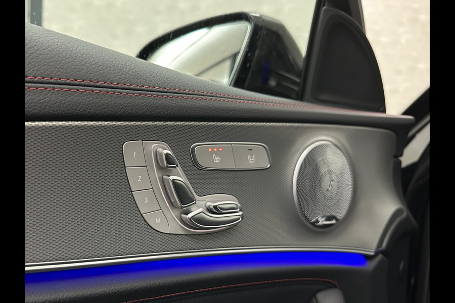 Mercedes-Benz E-Klasse Estate 53 AMG 4MATIC | Luchtvering | 360 View | Burmester | Distronic+ | Memory | Multibeam-LED | Bovag Garantie | Widescreen | Panorama | Leder | Trekhaak | Sfeerverlichting | Night-Pakket | 20'' | Carplay | Stoelverwarming |