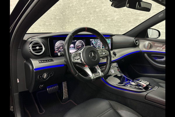 Mercedes-Benz E-Klasse Estate 53 AMG 4MATIC | Luchtvering | 360 View | Burmester | Distronic+ | Memory | Multibeam-LED | Bovag Garantie | Widescreen | Panorama | Leder | Trekhaak | Sfeerverlichting | Night-Pakket | 20'' | Carplay | Stoelverwarming |
