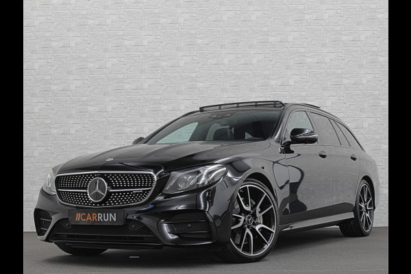Mercedes-Benz E-Klasse Estate 53 AMG 4MATIC | Panorama | 360 View | Burmester | Distronic+ | Memory | Multibeam-LED | Luchtvering | Leder | Widescreen | Trekhaak | Sfeerverlichting | Night-Pakket | 20'' | Carplay | Stoelverwarming |