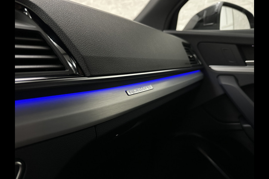 Audi Q5 Sportback 40 TFSI Benzine S-Line | ACC | Sfeerverlichting | Keyless-Entry | Matrix-LED | Virtual-Cockpit | Tour-Pakket | Black-Optic | Camera | Beker-Clima | 3-Zone Clima | Draadloos Laden | Zonwering | 6 mnd. BOVAG Garantie |