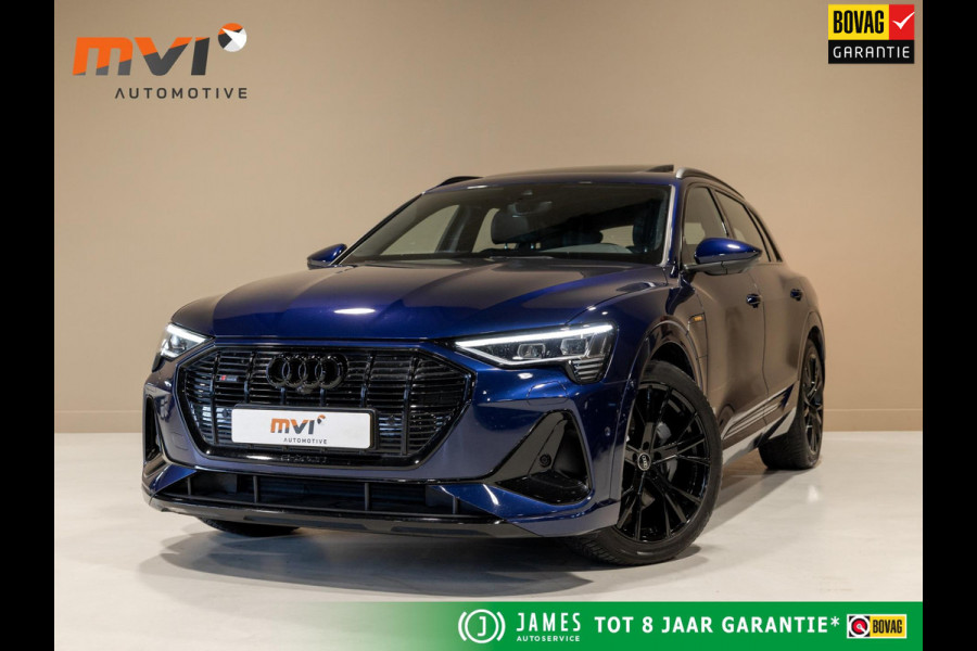 Audi e-tron 55 quattro S edition 95 kWh / 408pk / Panorama dak / Rondomzicht camera /