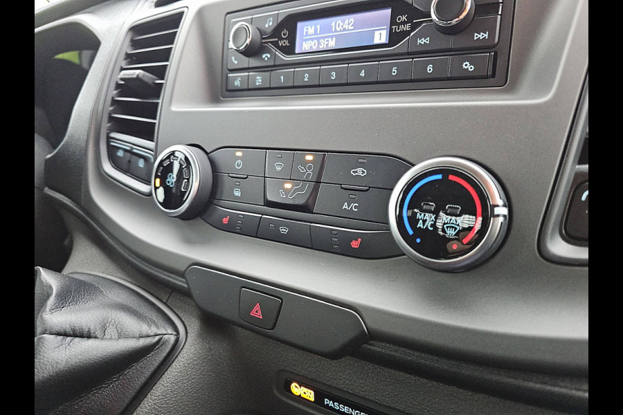 Ford Transit 350 2.0 TDCI L4H1 DC Open-Laadbak Airco 130Pk Stoelverwarming 1e Eigenaar Oh-Historie!