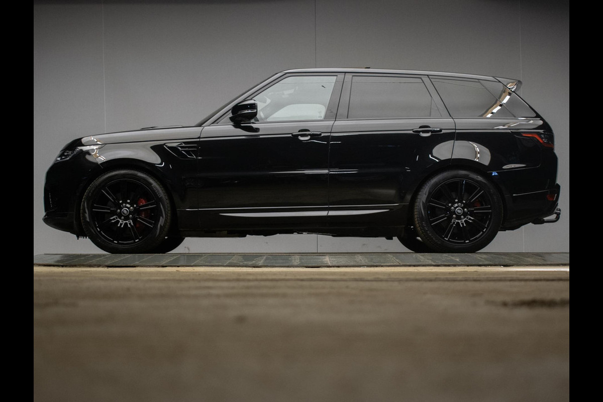 Land Rover Range Rover Sport P400e HSE Dynamic Stealth (PANORAMADAK,APPLE CARPLAY,STOELVERWARMING/VERKOELING,MERIDIAN,LEDER,CAMERA