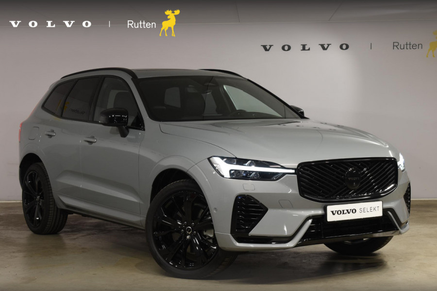 Volvo XC60 T6 350PK Plug-in Hybrid AWD Plus Black Edition / 360 Camera / Panorama Dak / Lederen Bekleding / Elektrische Stoelen / Stuur & Stoelverwarming /