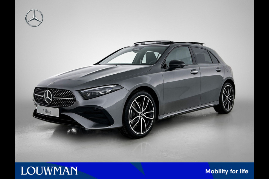 Mercedes-Benz A-Klasse 250 e Business Solution AMG | AMG Line Plus pakket | Nightpakket | Antidiefstalpakket URBAN GUARD PLUS | Augmented Reality Navigation | 360°-camera | Memorypakket | Head-up display |