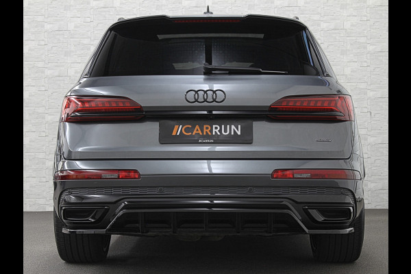 Audi Q7 60 462pk S Competition | Carbon Pack | 360 Camera | RS-Leder | ACC | Panorama | Laser-LED | Trekhaak | B&O Sound | 10-2023 | Nw.Pr; 133000,= | Keyless-Entry | Luchtvering | 22'' | Memory | Stoelverwarming V+A | Stuurverwarming | Stand Kachel | Zonwering | Carplay.