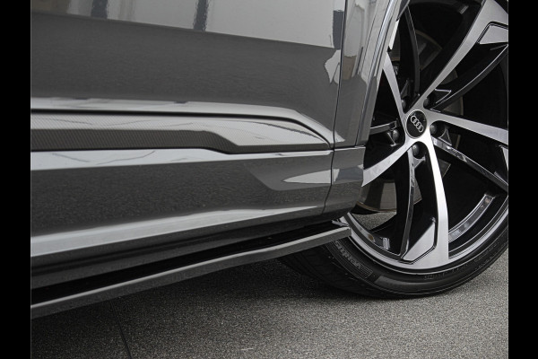 Audi Q7 60 462pk S Competition | Carbon Pack | 360 Camera | RS-Leder | ACC | Panorama | Laser-LED | Trekhaak | B&O Sound | 10-2023 | Nw.Pr; 133000,= | Keyless-Entry | Luchtvering | 22'' | Memory | Stoelverwarming V+A | Stuurverwarming | Stand Kachel | Zonwering | Carplay.