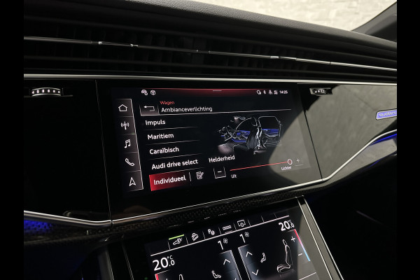 Audi Q7 60 462pk S Competition | Carbon Pack | 360 Camera | RS-Leder | ACC | Panorama | Laser-LED | Trekhaak | B&O Sound | 10-2023 | Nw.Pr; 133000,= | Keyless-Entry | Luchtvering | 22'' | Memory | Stoelverwarming V+A | Stuurverwarming | Stand Kachel | Zonwering | Carplay.