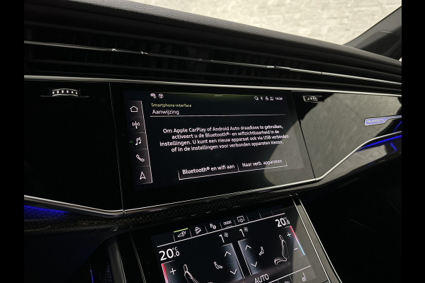 Audi Q7 60 462pk S Competition | Carbon Pack | 360 Camera | RS-Leder | ACC | Panorama | Laser-LED | Trekhaak | B&O Sound | 10-2023 | Nw.Pr; 133000,= | Keyless-Entry | Luchtvering | 22'' | Memory | Stoelverwarming V+A | Stuurverwarming | Stand Kachel | Zonwering | Carplay.
