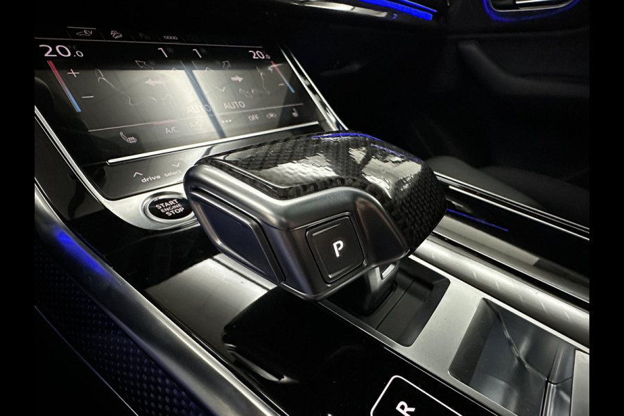 Audi Q7 60 462pk S Competition | Carbon Pack | 360 Camera | RS-Leder | ACC | Panorama | Laser-LED | Trekhaak | B&O Sound | 10-2023 | Nw.Pr; 133000,= | Keyless-Entry | Luchtvering | 22'' | Memory | Stoelverwarming V+A | Stuurverwarming | Stand Kachel | Zonwering | Carplay.