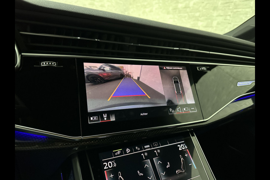 Audi Q7 60 462pk S Competition | Carbon Pack | 360 Camera | RS-Leder | ACC | Panorama | Laser-LED | Trekhaak | B&O Sound | 10-2023 | Nw.Pr; 133000,= | Keyless-Entry | Luchtvering | 22'' | Memory | Stoelverwarming V+A | Stuurverwarming | Stand Kachel | Zonwering | Carplay.